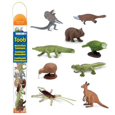 Afbeelding van Safari Ltd. TOOB collectie, speelgoedfiguren van het Australische continent, niet giftig en BPA vrij, speelgoeddieren, geschikt voor kinderen vanaf 3 jaar