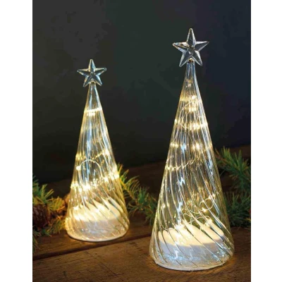 Afbeelding van Sirius Wave Tree 10 lampjes 22 cm Transparant