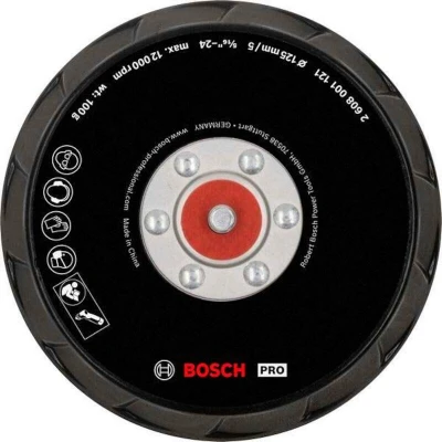 Afbeelding van Bosch Accessories 2608001121 PRO polijstschijf, 125 mm, GPX 12V 125 1 stuk(s)