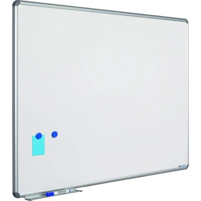 Afbeelding van Whiteboard Design profiel 16mm, emailstaal wit 100x150cm