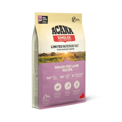 Afbeelding van ACANA Singles Grass Fed Lamb hondenvoeding 6 kg