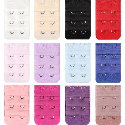 Afbeelding van BH verlengstuk 12 Haaks accessoires Beha verlenger Verlengen kleuren Extender 3 Bra accessoire