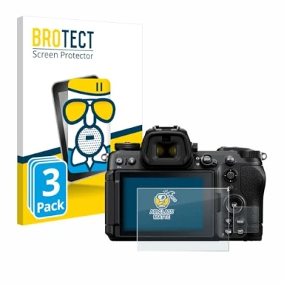 Afbeelding van BROTECT Antireflecterende Glas Screen Protector Mat voor Nikon Z6 III (3 Stuks) Schermbeschermer [Beschermglas Folie niet Gehard Glas]