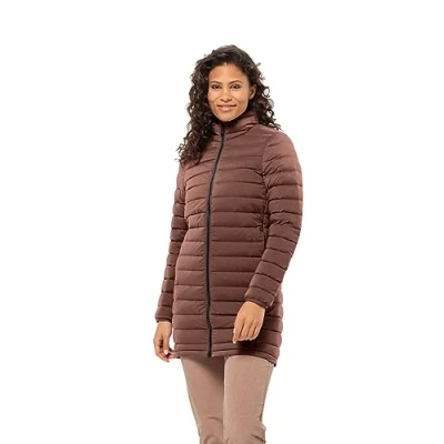 Afbeelding van Jack Wolfskin Arcaden Donsjas, Dames, Maat: Small, Wild ginger