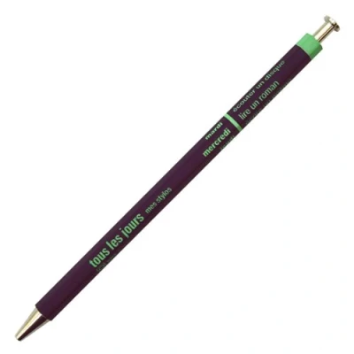 Afbeelding van MARK&#039;S Ballpoint Pen Days, paars, 1 stuk (1 stuk)