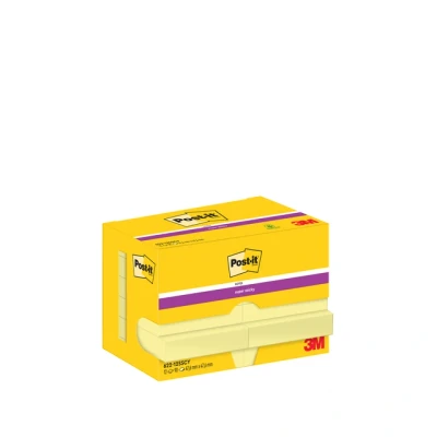 Afbeelding van Memoblok 3M Post it 622 Super Sticky 47.6x47.6mm geel