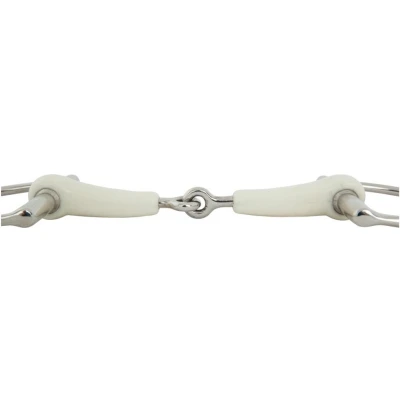 Afbeelding van BR Enkel Gebroken D trens Combo Comfort 18 mm Ø 70 13,5 Wit/zilver Grijs