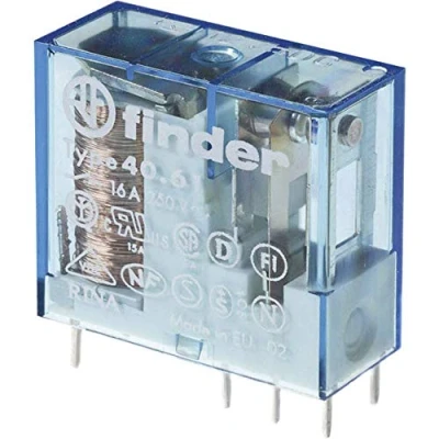 Afbeelding van Finder 40.61.7.024.4001 Printrelais 24 V/DC 16 A 1x wisselcontact 1 stuk(s)