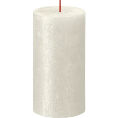 Afbeelding van Stompkaars Shimmer 130/68 Ivory Bolsius