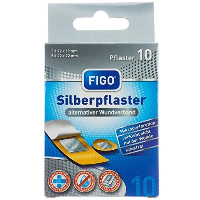 Afbeelding van Figo zilveren pleister (1 x 10 stuks) parent