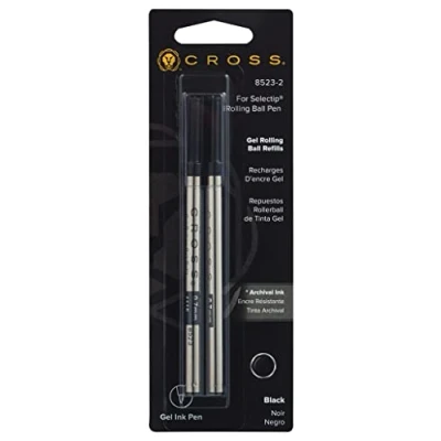 Afbeelding van Cross Selectip Gel rollerbalvulling (2 stuks in blister, lijndikte: 0,7 mm) zwart