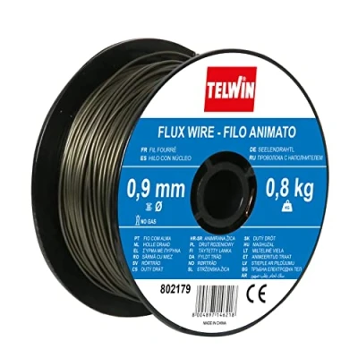 Afbeelding van Telwin 802977 vullasdraadspoel diameter, 0,9 mm, 0,8 kg, grijs