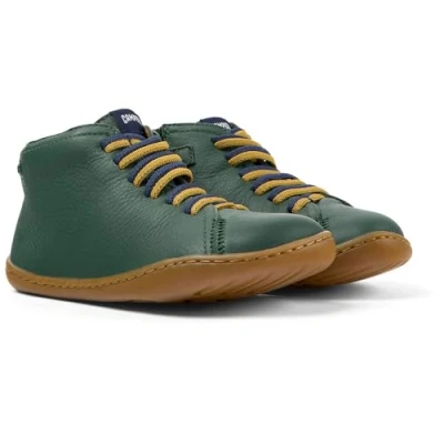 Afbeelding van Camper Peu Cami 90019 Basket Bootie voor jongens, donkergroen 115, 32 EU