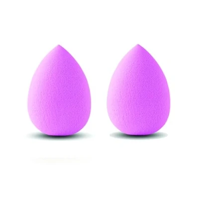 Afbeelding van PARENCE. 2 stuks make upsponzen met foundation, oogschaduw, wangen, vloeibare crèmes/professionele up/beautyblender willekeurige kleuren
