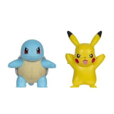 Afbeelding van Pokémon Battle Figure 2 PK Squirtle and Pikachu (PKW2853)
