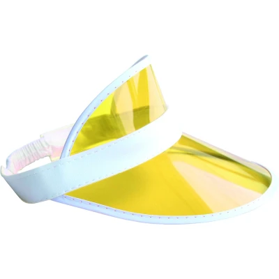 Afbeelding van Zonneklep Foute Party Carnaval Geel Volwassenen One Size