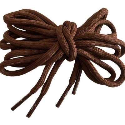 Afbeelding van Schoenveter rond bruin 140 cm lang x 4 mm breed