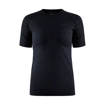Afbeelding van Core Dry Active Comfort SS Thermoshirt Dames Black 000 L Zwart Thermokleding