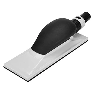 Afbeelding van Akozon Handschuurblok, handstofafzuiging, schuurspons, blokstof, 200, 70 mm, handschuurmachine, stofvrij, schuurblok met sponsgreep
