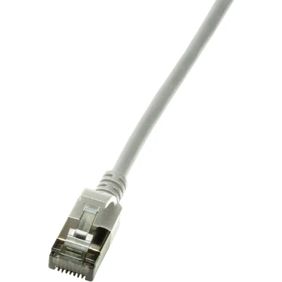 Afbeelding van CAT6a U/FTP Ultraflex, 100% koper, grijs, 3M Netwerkkabel Computerkabel Kabel