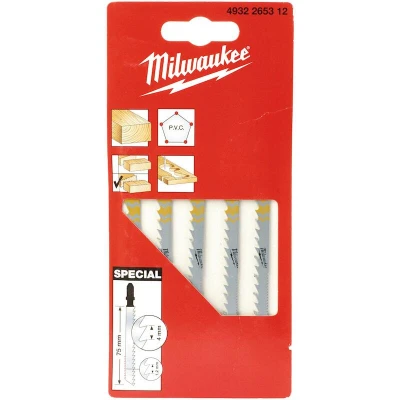 Afbeelding van Decoupeerzaagblad Hout Bochten Tweezijdig 75 X 4/1,2 Mm (5 Stuks) Special