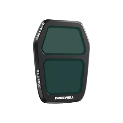 Afbeelding van Freewell DJI Air 3S ND2000 Filter Bereik extreme opnamen met lange belichtingstijd en bewegingsonscherpte in intens zonlicht
