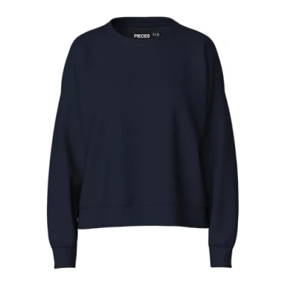 Afbeelding van PIECES Pcchilli Ls Sweat Noos Bc, sky captain, S