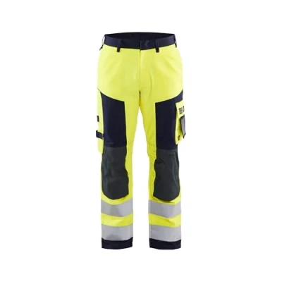 Afbeelding van Blaklader Multinorm werkbroek 1578 1514 High Vis Geel/Marineblauw C152