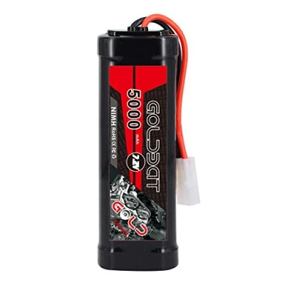 Afbeelding van Golddat RC accu 5000 mAh 7,2 V NiMH reserveaccu voor auto&#039;s, vliegtuig, helikopters, boot, buggy, modelbouw van speelgoed
