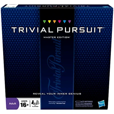 Afbeelding van Hasbro 16762 Trivial Pursuit Master Edition spel, Multi (Engelse versie)