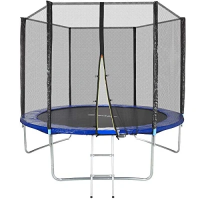 Afbeelding van tectake® TÜV geteste Tuintrampoline Kindertrampoline met Veiligheidsnet Geschikt als Buitenspeelgoed, Sporttrampoline of Speeltuin voor in de Tuin Ø 305 cm