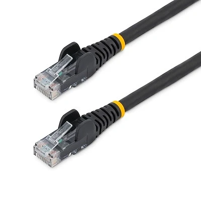 Afbeelding van Stevige UTP netwerkkabel categorie 6 Startech N6LPATCH5MBK 5 m