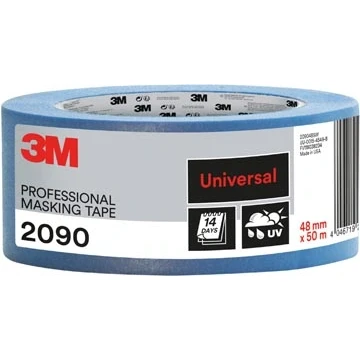 Afbeelding van 3m 2090 scotch professional masking tape 48 mm x 50 m