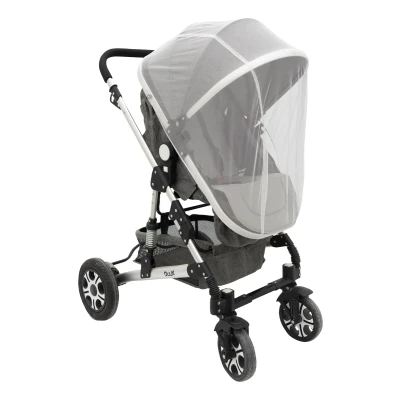 Afbeelding van Mordesign White Muskietennet / Klamboe voor Buggy en Wandelwagen T 18