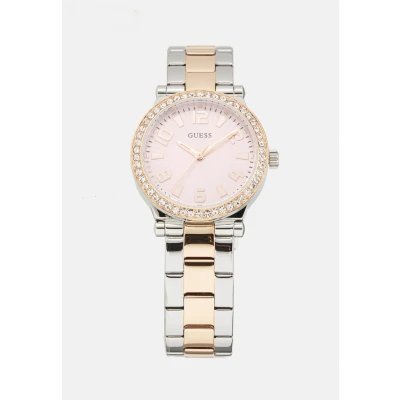 Afbeelding van Guess FAWN Horloge silvercoloured/goldcoloured, Dames, Maat: One Size, Silver coloured/gold coloured