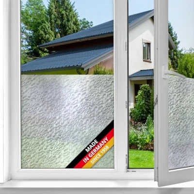 Afbeelding van d c fix Premium Statische Raamfolie Snow 150x67,5 cm