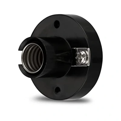 Afbeelding van REV 0503011555 fitting E10, lampfitting voor gloeilampen tot 40W, 5 stuks, zwart