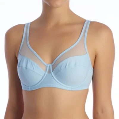Afbeelding van DIM Generous Klassieke damesbeha met beugels, 1 stuk, Blauw overhemd, 75C