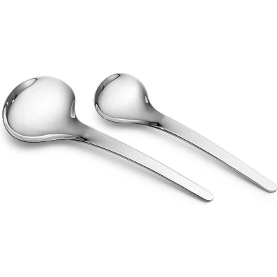 Afbeelding van Georg Jensen saladebestek Bloom
