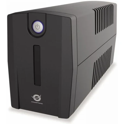 Afbeelding van CONCEPTRONIC ZEUS USV 1000VA 600W Schuko IEC Start/LAN zwart