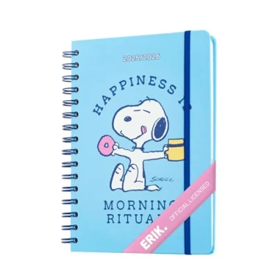 Afbeelding van Snoopy School Agenda 2025 2026 ( aug juli )