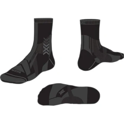Afbeelding van X Socks® Hike Expert Silver Crew, Zwart/Houtskool, 42 44