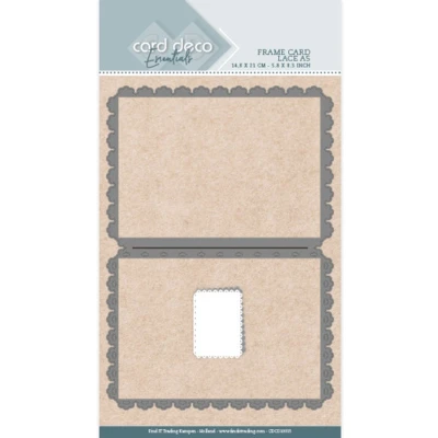 Afbeelding van Card Deco Essentials Frame Dies Lace A5