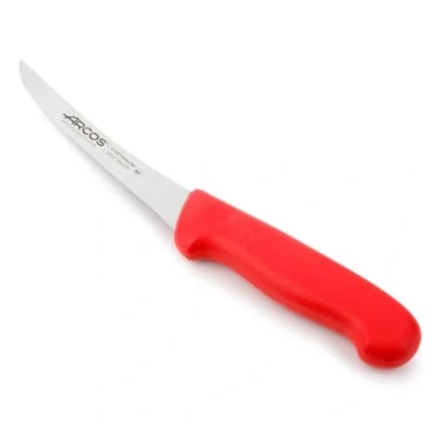 Afbeelding van Arcos Serie 2900 uitbeenmes lemmet nitrum roestvrij staal 140 mm handvat polypropyleen kleur rood