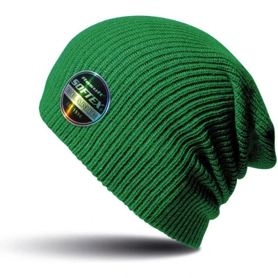 Afbeelding van Warme gebreide Beanie wintermuts in het groen voor volwassenen Damesmutsen / herenmutsen 100% polyacryl
