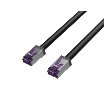 Afbeelding van Flexline® Patchkabel cat. 6A S/FTP, kurze Bauform, PIMF, schwarz, 5,0m