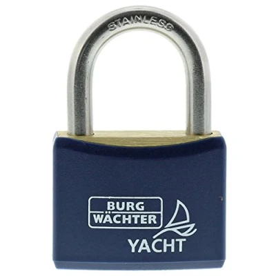 Afbeelding van Burg Wächter 35461 Hangslot 30.00 mm Verschillend sluitend Blauw Sleutelslot