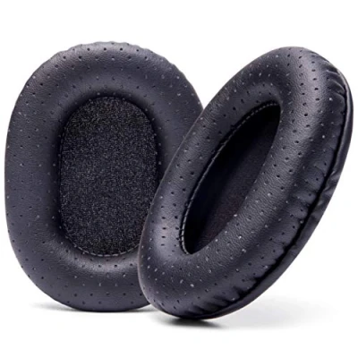 Afbeelding van WC Premium Perforated Replacement Ear Pads For Sony MDR 7506 &amp; V6 Made By Wicked Cushions Softer Leather, Luxurious Memory Foam, Unmatched Durability Also Fits CD900ST Black