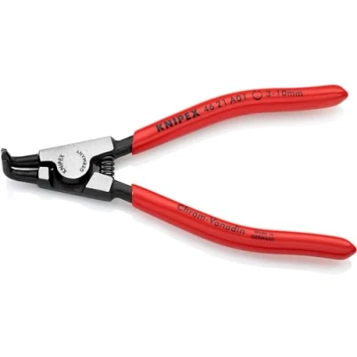 Afbeelding van Knipex Borgveertang voor buitenringen op assen verchroomd, met kunststof bekleed 200 mm 46 23 A31