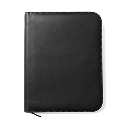 Afbeelding van Maruse lederen padfolio A4, luxe notitiemap, documentenmap, portefeuille geproduceerd in Italië